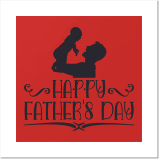 Happy Fathers Day Posters and Art